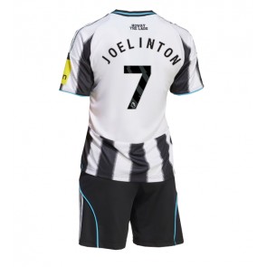 Newcastle United Joelinton #7 Domaci Dres za Dječji 2025-26 Kratak Rukavima (+ kratke hlače)